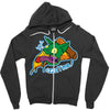 pizza time! Zipper Hoodie