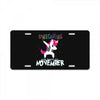 Born November License Plate