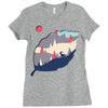 leaf Ladies Fitted T-Shirt
