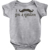 mustache Baby Onesie
