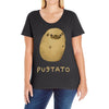 merry x mas you filthy animal 3 Ladies Curvy T-Shirt