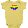 lips  rainbow lgbt gay culture Baby Onesie