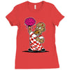 zombified big boy Ladies Fitted T-Shirt