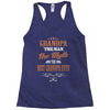 grandpa the man the myth best grandpa ever Racerback Tank