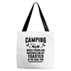 Camping Where Friends And Marshmallow Get Toasted At The Same Time Tote Bags