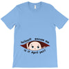 April Peeking Out Baby Boy T-Shirt