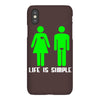 life is simple funny iPhoneX