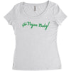 Go vegan baby Women's Triblend Scoop T-shirt