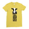 not your mom not your milk Ladies Fitted T-Shirt
