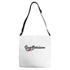sagittarius violet Adjustable Strap Totes