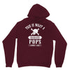 This Is What A Bad Ass Pops Looks Like Unisex Hoodie