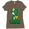 yoshi (2) Ladies Fitted T-Shirt