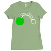 cider slave drinking west country apple scrumpy rough cyder Ladies Fitted T-Shirt