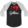 i love goldens 3/4 Sleeve Shirt