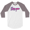 love you baby 3/4 Sleeve Shirt