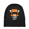 rage quit Baby Beanies