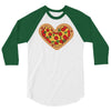 pizza lover 3/4 Sleeve Shirt