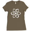 atom glow Ladies Fitted T-Shirt