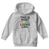 This Is What Trans Looks Like Youth Hoodie