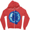 pirate owls Zipper Hoodie