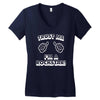 trust me i'm a rockstar Women's V-Neck T-Shirt