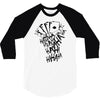 joker tattoo haha 3/4 Sleeve Shirt