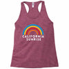 California Sunrise Racerback Tank