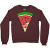 watermelon and beach Crewneck Sweatshirt