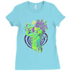 scared straight Ladies Fitted T-Shirt