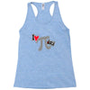 i heart pi day Racerback Tank