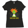 shocking news Ladies Fitted T-Shirt