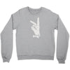 bunny sign Crewneck Sweatshirt