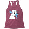 arctic fox adopt Racerback Tank