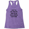 oil price halloween costume Racerback Tank