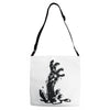 main de zombie Adjustable Strap Totes