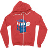 sci fi sacrilege Zipper Hoodie