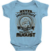 never underestimate an old man Baby Onesie