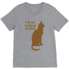 im an animal in bed V-Neck Tee