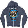 believe in pugcorns Zipper Hoodie