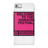 welcome to the horizon festival iPhone 7 Case
