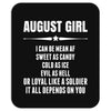 Super August Girl Mousepad