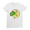 moon invaders Ladies Fitted T-Shirt