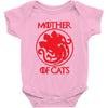 mother of cat new Baby Onesie