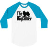 the dogfather american eskimo dog 3/4 Sleeve Shirt
