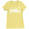 halloween spooky Ladies Fitted T-Shirt