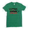 Autism Is My Super Power Ladies Fitted T-Shirt