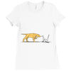 bird dog Ladies Fitted T-Shirt