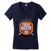 proud sister of a 2018 graduate Women's V-Neck T-Shirt