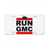 the a team run License Plate