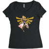 Zelda Women's Triblend Scoop T-shirt